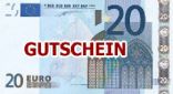 Warengutschein im Wert von  20,00 EURO