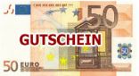 Warengutschein im Wert von  50,00 EURO