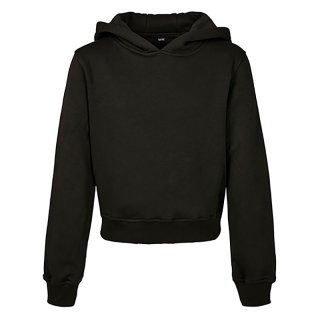 Build your Brand Cropped Hoodie Kinder - SALE