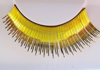 Eulenspiegel Wimpern Gold metallic - SALE