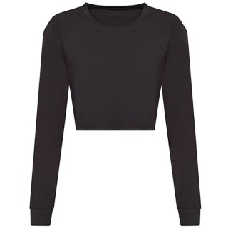 AWDis Langarm Cropped Shirt