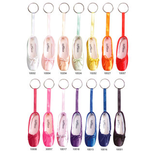 So Danca Schlüsselanhänger KCE01 Mini Spitzenschuh leuchtend pink - SALE