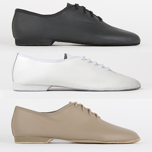 BLEYER Jazztanzschuhe 7421 Jazz-Ballett Spezial Tanzschuhe schwarz und weiß