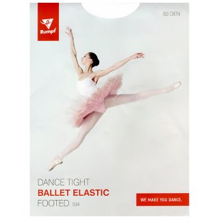 Rumpf Tanz- und Ballettstrumpfhose 104 Elastic -SALE