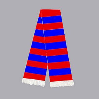 Schal - SALE blau-rot