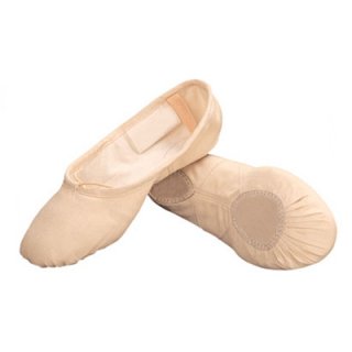 Sansha Leinenschläppchen Silhouette - SALE weiss 33 (4) W