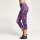 TriDri 3/4 Damen Workout Pant Jungle Purple - SALE