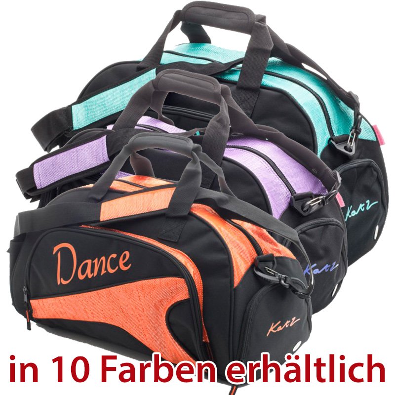 M L Funkelnd Türkis Tanz Ballett Tap Set Sporttasche Sports Tasche KB76 Katz 