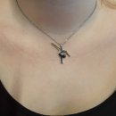 Danza Vinci Kette mit Anhänger 32008 silber