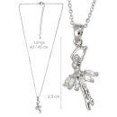 Danza Vinci Kette mit Anhänger B32311 silber