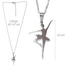 DV-Kette mit Anhänger „Garde-Ballerina“,...