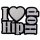 Webpatch I Love Hip Hop - SALE