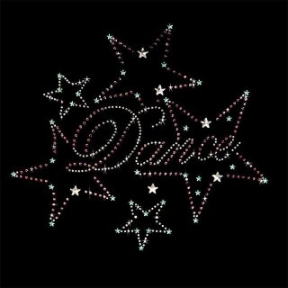 Danza Vinci Strassmotiv DV-4006 Motiv Größe M (15,0 x 16,0 cm)