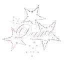 Danza Vinci Strassmotiv DV-4006 Motiv Größe M (15,0 x 16,0 cm)