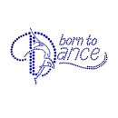 Danza Vinci Strassmotiv DV-4008 blau