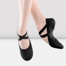 Bloch Ballettschläppchen S0621-L Pro Elastic - Damen schwarz GB 3,5 (D 36,5) D