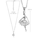 DV-Kette mit Anhänger „Ballerina...