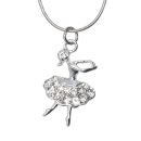 Danza Vinci Kette mit Anhänger B32333 silber mit...