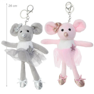 Danza Vinci Schlüsselanhänger F490254 Ballett Maus