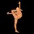 Danza Vinci Bügelmotiv DV-2007